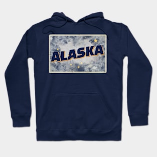 Alaska vintage style retro souvenir Hoodie